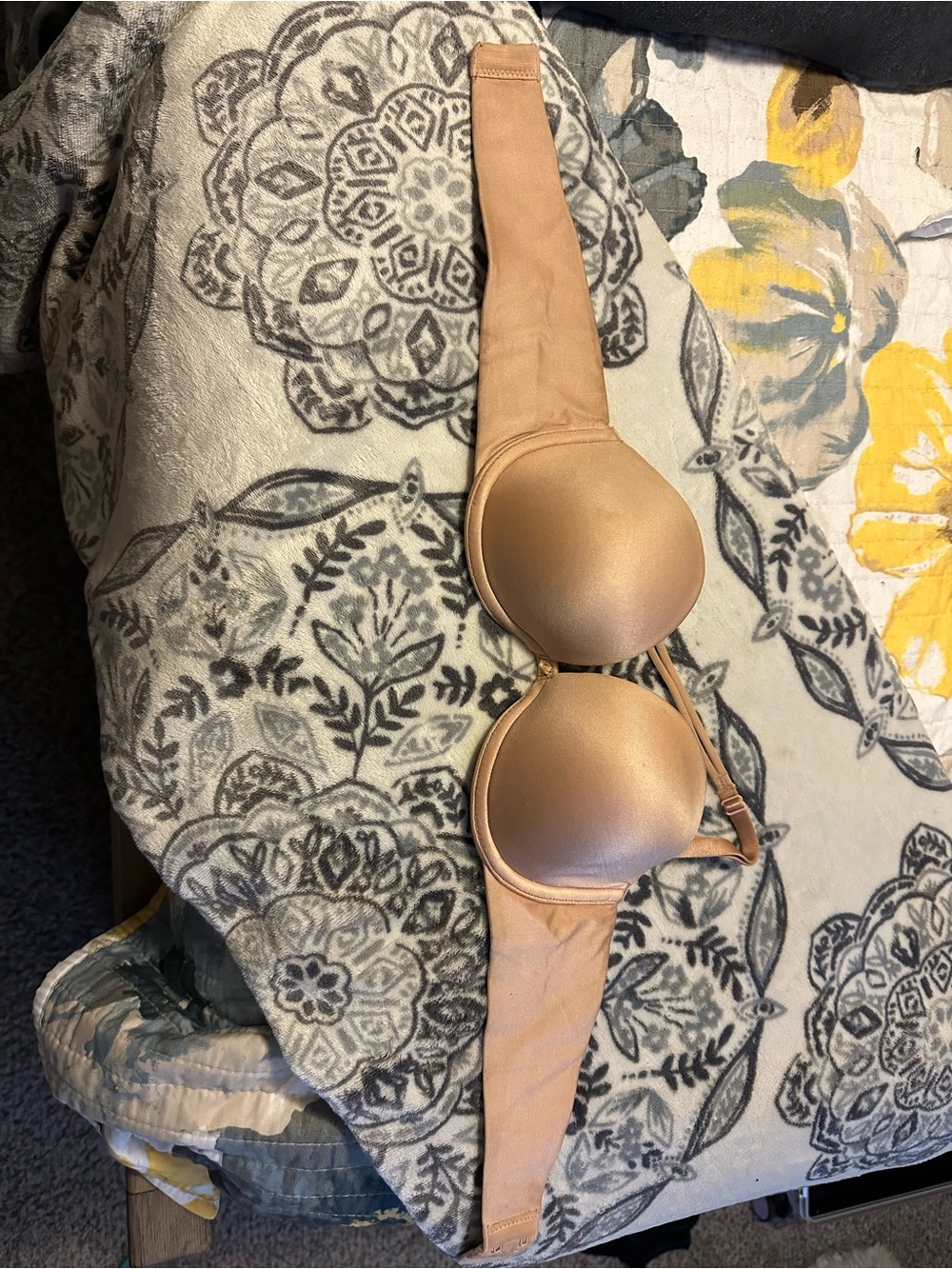 Strapless Nude T-Shirt Bra - Smooth Push-Up Support